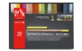 卡達Pastel Pencils 20色粉彩筆 + 20色粉彩磚 (風景畫主題) #7880.420